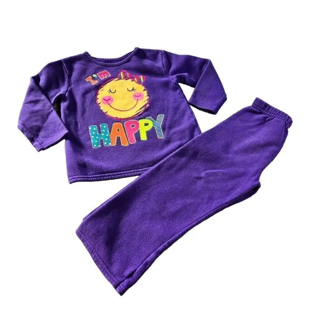 Garanimals Girls Matching sweatshirt outfit 4T